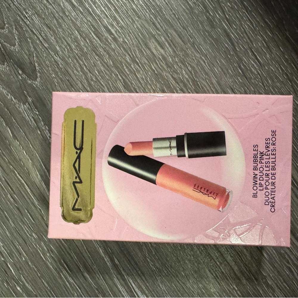 MAC Cosmetics Blowing Bubbles Lip Duo - Soft Pink